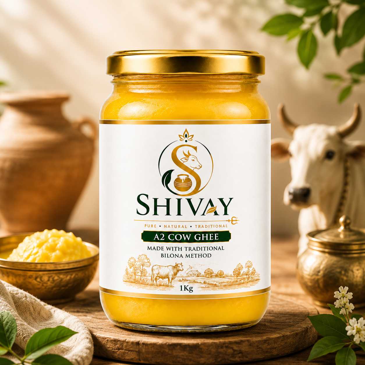 A2 Gir Cow Ghee 1Kg