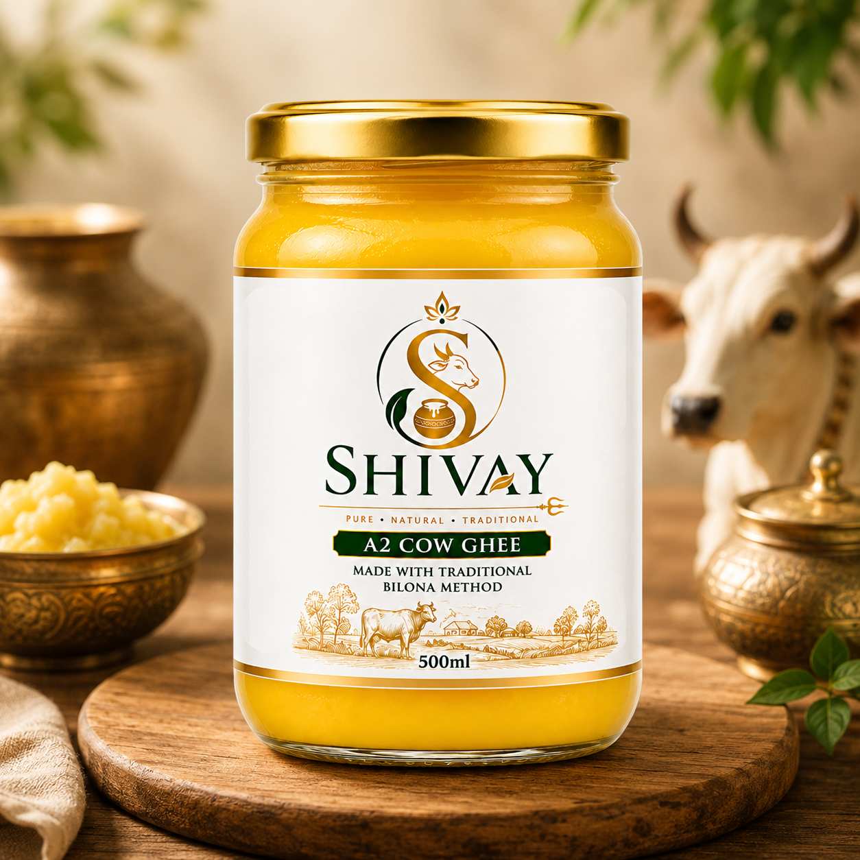 A2 Gir Cow Ghee 500gm