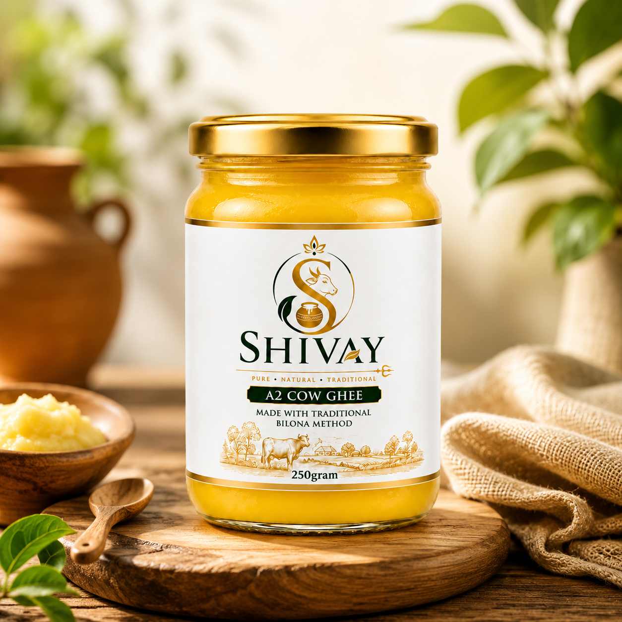 A2 Gir Cow Ghee 250gm